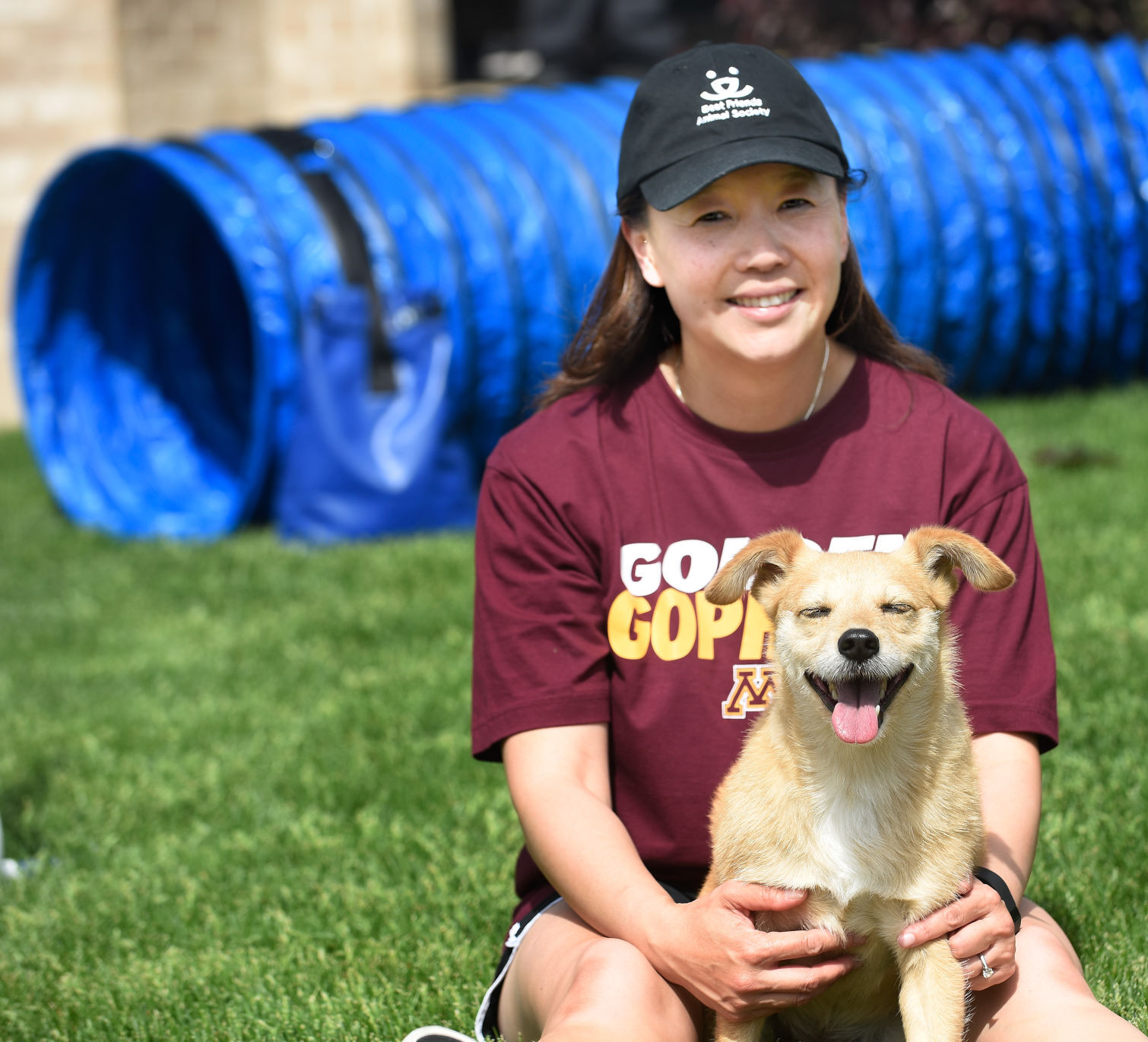 Mixed-Breed Trial Dog